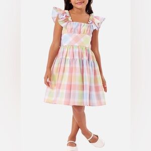 Bonnie Jean Peasant Flounce Dress
2T